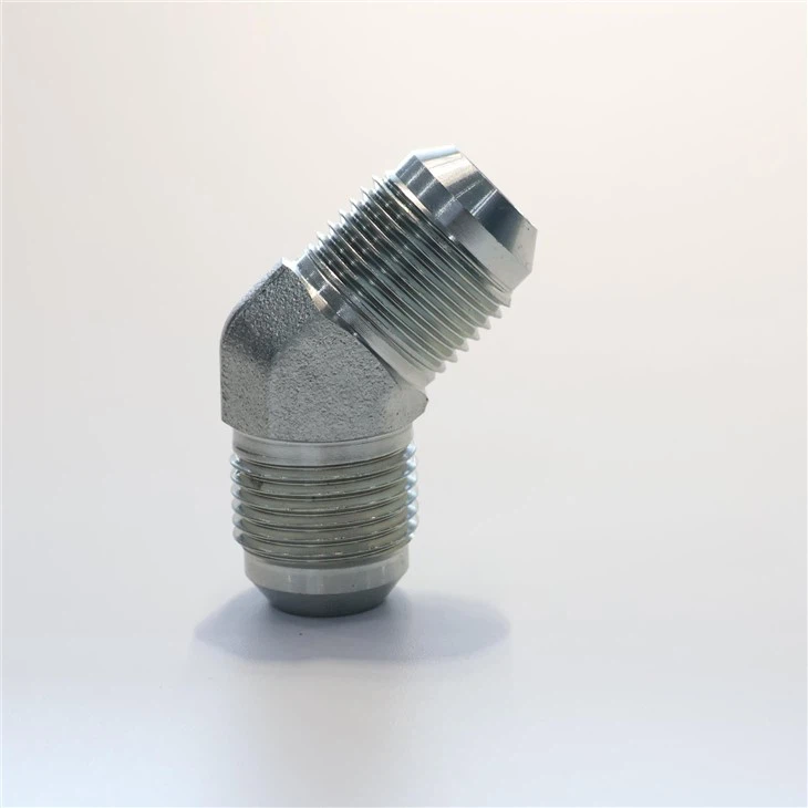 Male JIC Male JIC 45 Degree Hydraulic Adapter Hose Fittings